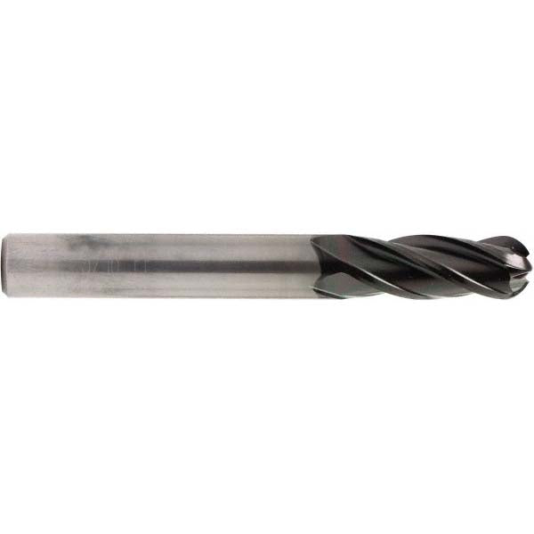 1/8" 4-Flute Solid Carbide Ball End Mill, Diamond - OSG 70300716