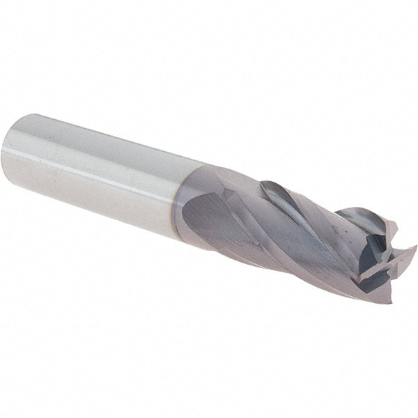 4-Flute Solid Carbide Square End Mill, TiAlN - YG-1 G999936723N