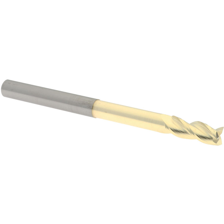 5/16" 3-Flute Solid Carbide Square End Mill, ZrN - Accupro 2500462
