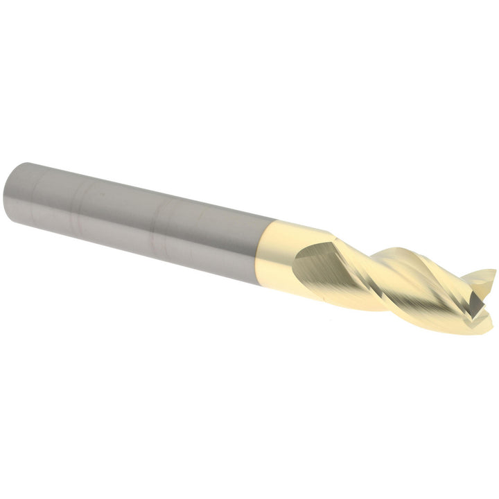 3/4" 3-Flute Solid Carbide Square End Mill, ZrN - Accupro 95171762