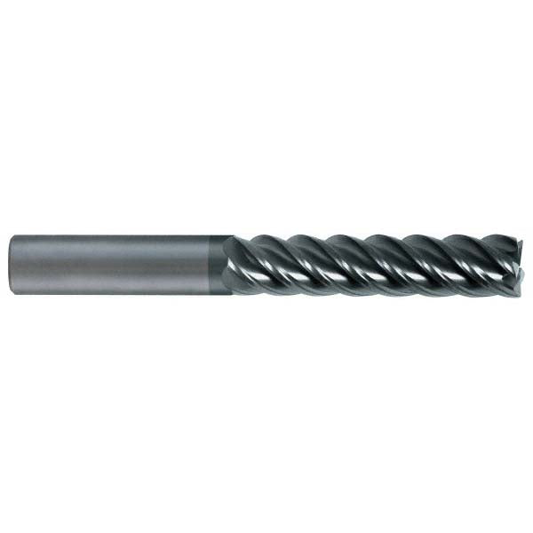 3/4" 5-Flute Solid Carbide Corner Radius End Mill, AlTiN - SGS 32603