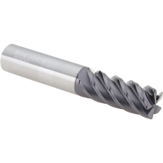 1/2" 5-Flute Solid Carbide Corner Radius End Mill, AlTiN - SGS 32575