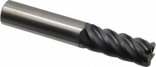 1/2" 5-Flute Solid Carbide Corner Radius End Mill, AlTiN - SGS 32577