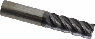 5/8" 5-Flute Solid Carbide Corner Radius End Mill, AlTiN - SGS 32581