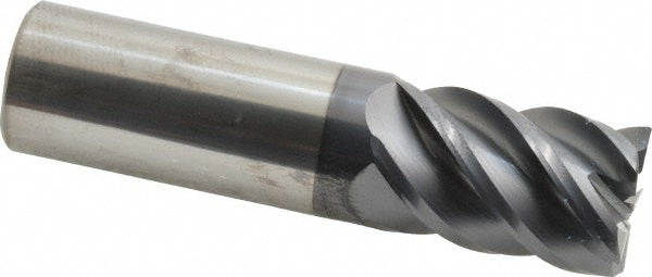 1" 5-Flute Solid Carbide Corner Radius End Mill, AlTiN - SGS 32587