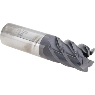 1" 5-Flute Solid Carbide Corner Radius End Mill, AlTiN - SGS 32589