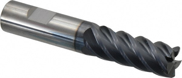 5/8" 5-Flute Solid Carbide Corner Radius End Mill, AlTiN - SGS 32580