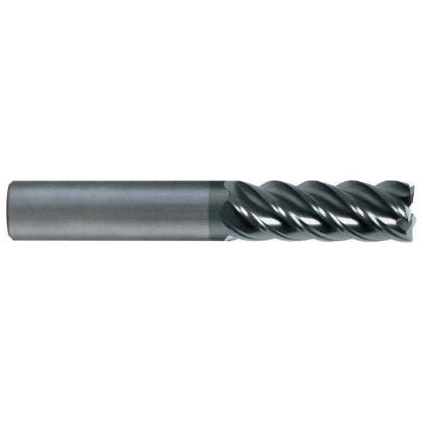 3/8" 5-Flute Solid Carbide Square End Mill, AlTiN - SGS 32676