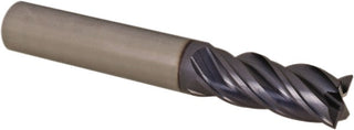 3/8" 4-Flute Solid Carbide Corner Radius End Mill, TX - SGS 36701