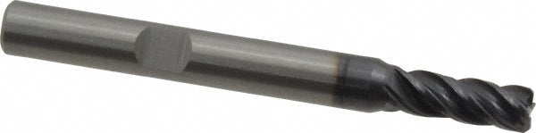 0.2362" 4-Flute Solid Carbide Corner Chamfer End Mill, AlTiN - Kennametal 4046266
