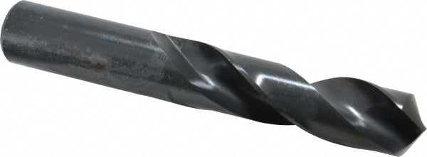 27/32" High Speed Steel Screw Machine Drill Bit, Coated, 118° point - Precision Twist Drill 5998553