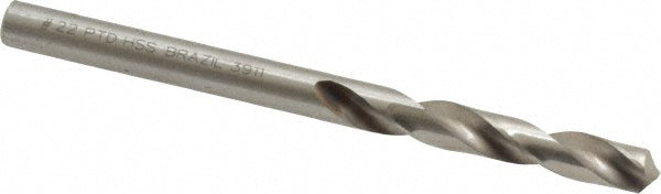 #22 High Speed Steel Screw Machine Drill Bit, 118° point - Precision Twist Drill 5998830