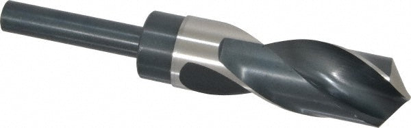 1-1/8" High Speed Steel Reduced Shank Drill Bit, 118° point - Precision Twist Drill 5999860