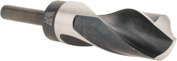 1-5/16" High Speed Steel Reduced Shank Drill Bit, 118° point - Precision Twist Drill 5999911