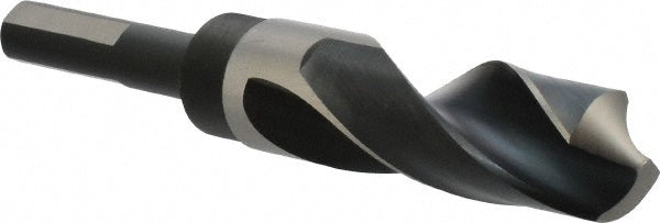 63/64" High Speed Steel Reduced Shank Drill Bit, 118° point - Precision Twist Drill 6000041