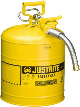 Yellow; Yellow Safety Can - Justrite. 7250230