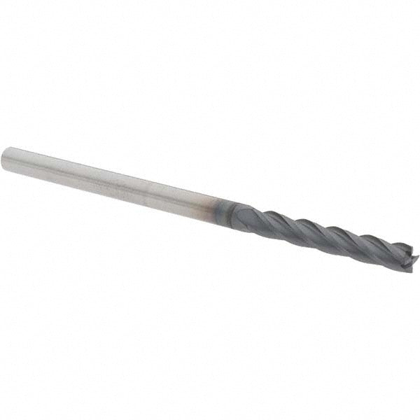 0.1575" 4-Flute Solid Carbide Square End Mill, AlTiN - SGS 49415