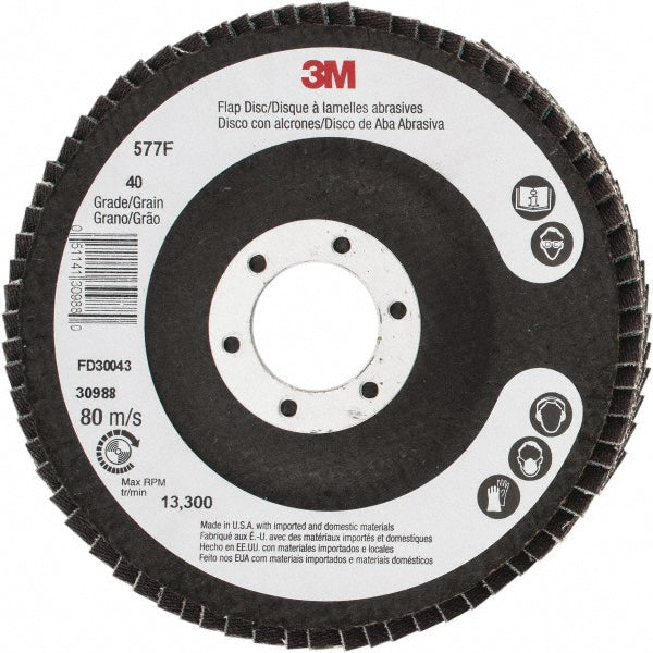 4-1/2" 40-Grit Zirconia Alumina Disc - 3M 7000119472