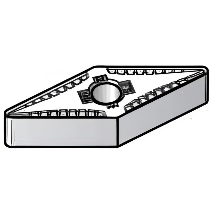 V - Diamond (Rhombic) 35-Deg 3/8" IC Carbide Insert, Grade KC5025, TiAlN - Kennametal 2250816