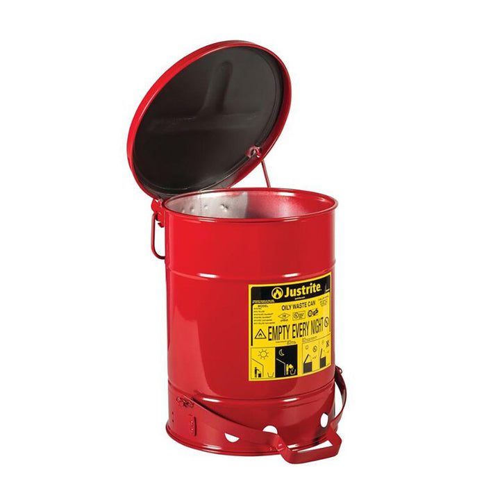 Red; Red Safety Can - Justrite. 09108