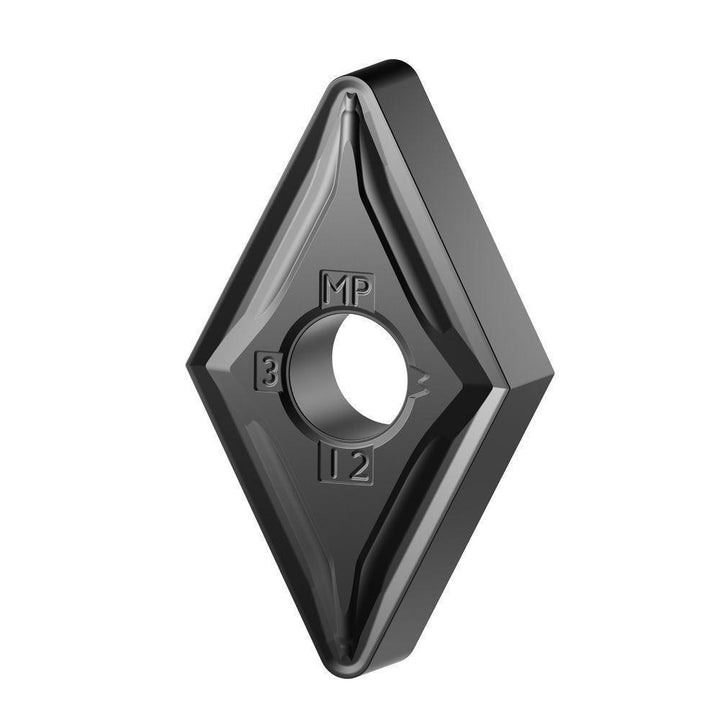 D - Diamond (Rhombic) 55-Deg 3/8" IC Carbide Insert, Grade KCU10B, AlTiN - Kennametal 7090555