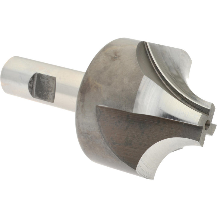 2-1/4" 4-Flute High Speed Steel Corner Rounding End Mill - Hertel H79573150