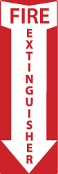 Fire Extinguisher Sign - AccuformNMC M715AP