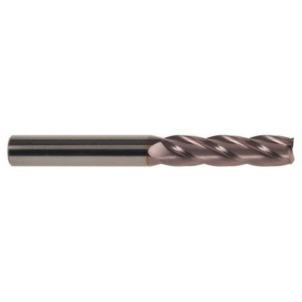 1/2" 4-Flute Solid Carbide Square End Mill, TiCN - SGS 31743