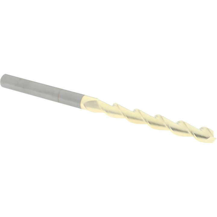 1/2" 2-Flute Solid Carbide Square End Mill, ZrN - Accupro 313356