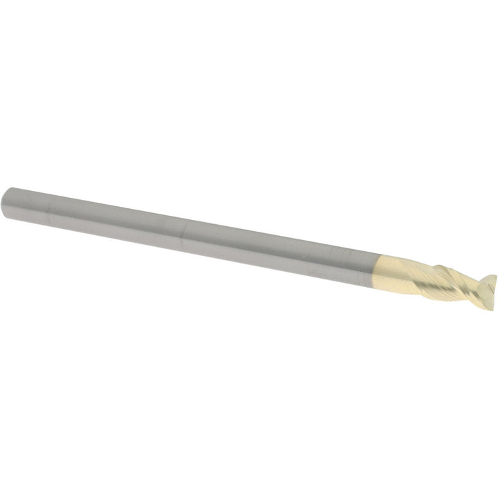 3/16" 2-Flute Solid Carbide Square End Mill, ZrN - Accupro 312966