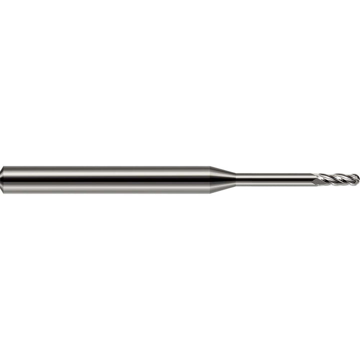 1/32in" 4-Flute Solid Carbide Ball End Mill - Harvey Tool 76831