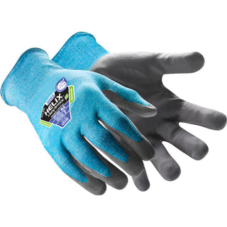 X-Large Blue Bamboo; HPPE; Polyamide; Steel Cut & Puncture-Resistant Gloves - HexArmor. 3055-XL (10)