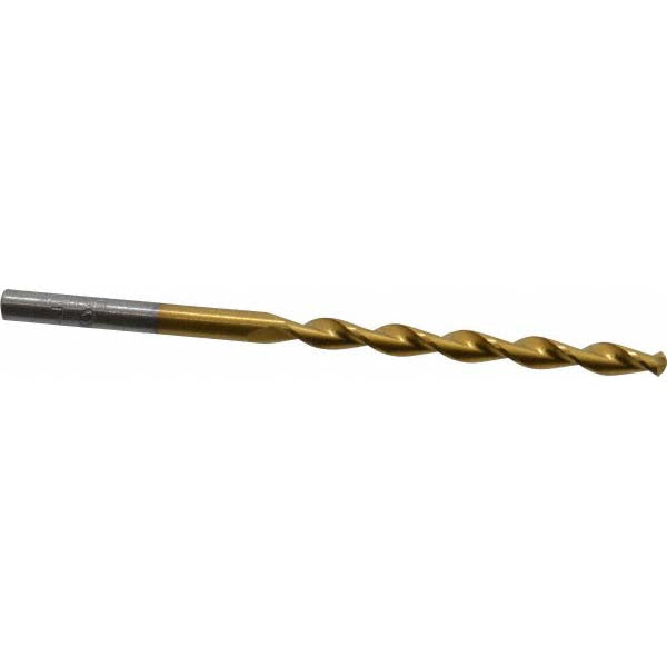 #25 High Speed Steel Drill Bit, TiN, 135° point - Chicago-Latrobe 53954