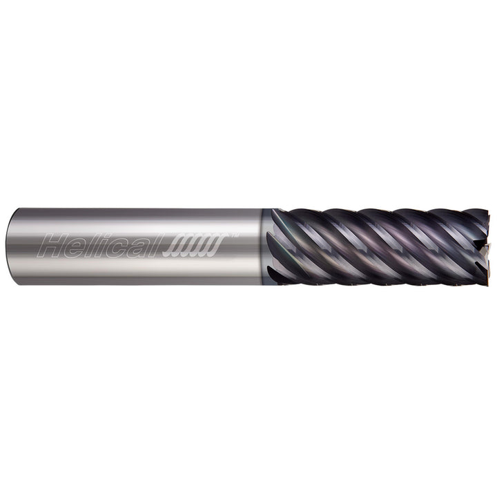 3/8" 7-Flute Solid Carbide Square End Mill, APLUS - Helical Solutions 24167