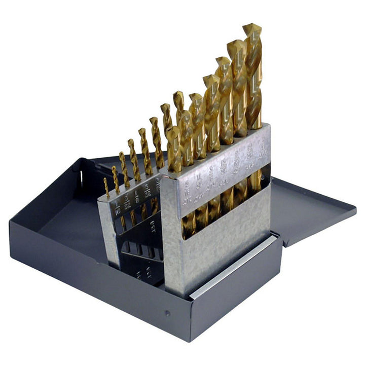 Cobalt Jobber Length Drill Bit, TiN, 135° point - Chicago-Latrobe 69871