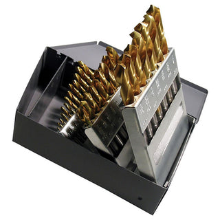 High Speed Steel Jobber Length Drill Bit, TiN, 118° point - Chicago-Latrobe 69861