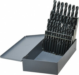 High Speed Steel Jobber Length Drill Bit, Oxide, 135° point - Chicago-Latrobe 45638