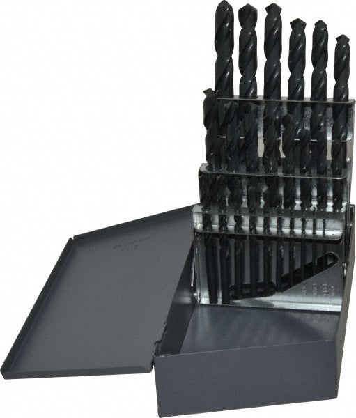 High-Speed Steel Jobber Length Drill Bit, Oxide, 118° point - Chicago-Latrobe 57725