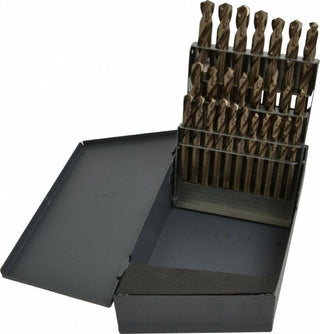 Cobalt Jobber Length Drill Bit, Gold Finish, 135° point - Chicago-Latrobe 69855