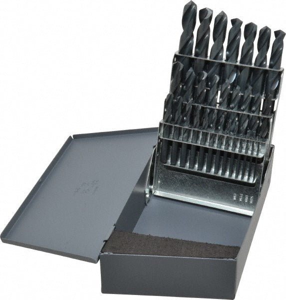 High Speed Steel Jobber Length Drill Bit, Oxide, 135° point - Chicago-Latrobe 57719