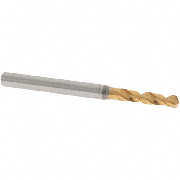 #30 High Speed Steel Screw Machine Drill Bit, Coated, 130° point - OSG 8595326
