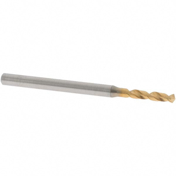 #43 High Speed Steel Screw Machine Drill Bit, Coated, 130° point - OSG 8595226