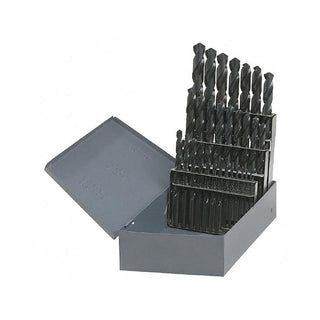 High Speed Steel Jobber Length Drill Bit, Oxide, 135° point - Chicago-Latrobe 45640