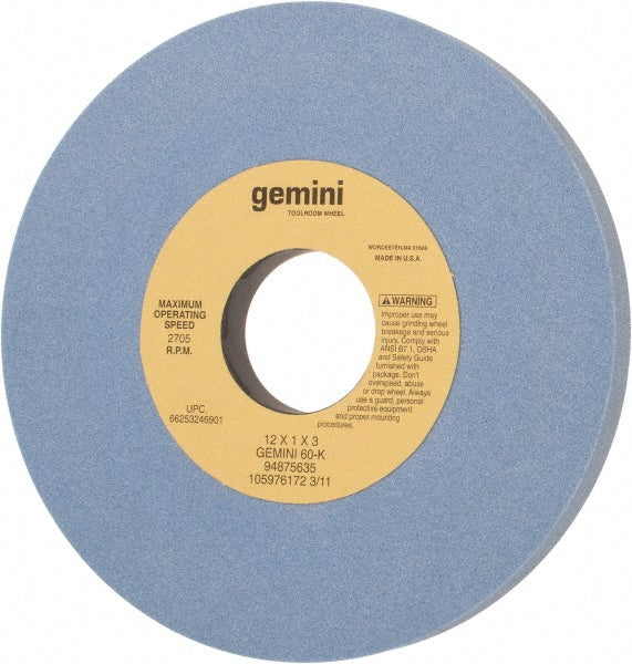 12 x 1" 60-Grit Aluminum Oxide Grinding & Cutoff Wheel - Norton 66253246901