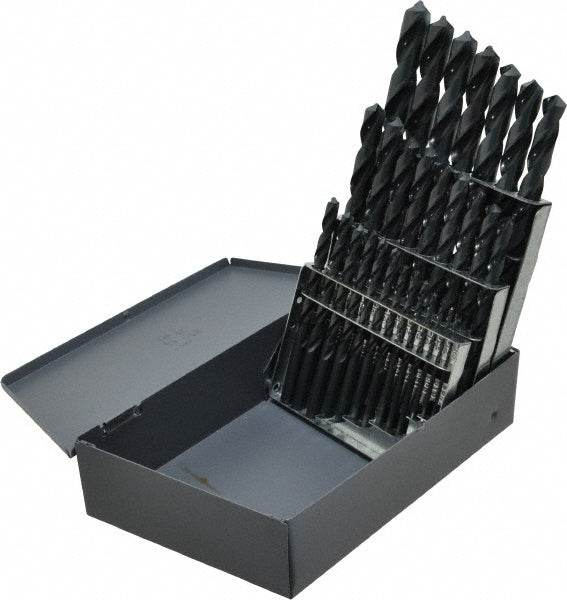 High Speed Steel Jobber Length Drill Bit, Oxide, 118° point - Chicago-Latrobe 57714