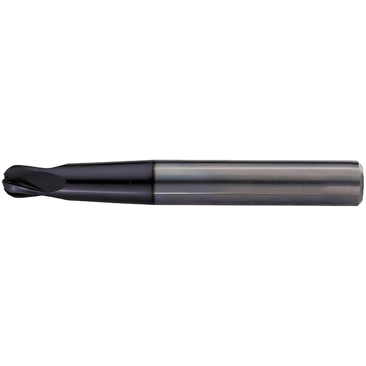 1/8" 4-Flute Solid Carbide Ball End Mill, TiAlN - Kennametal 1925138