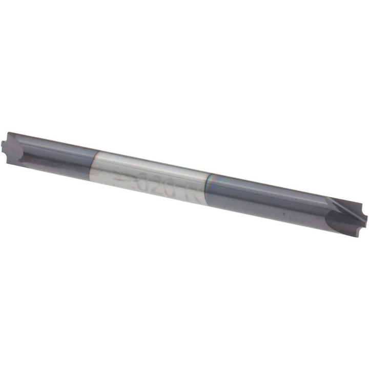 1/8" 2-Flute Solid Carbide Corner Rounding End Mill, AlTiN - Harvey Tool 46020-C3