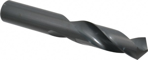 53/64" High Speed Steel Screw Machine Drill Bit, Coated, 118° point - Chicago-Latrobe 48553