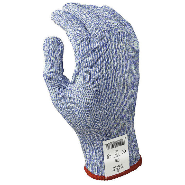X-Large Blue; White HPPE Cut & Puncture-Resistant Gloves - SHOWA 8110-10