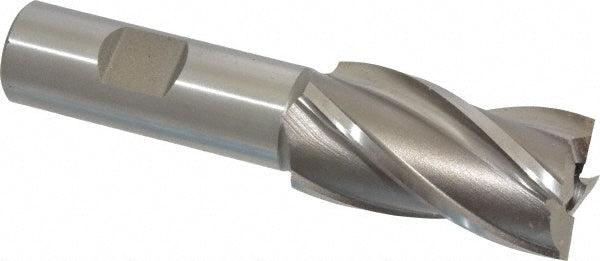 1" 4-Flute High Speed Steel Square End Mill - Weldon 41556-00-W
